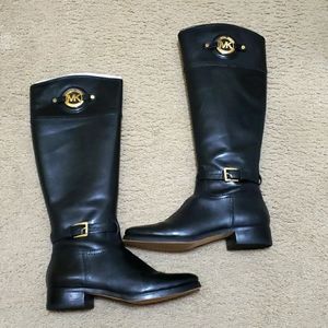 Womens Black Michael Kors boots size 8